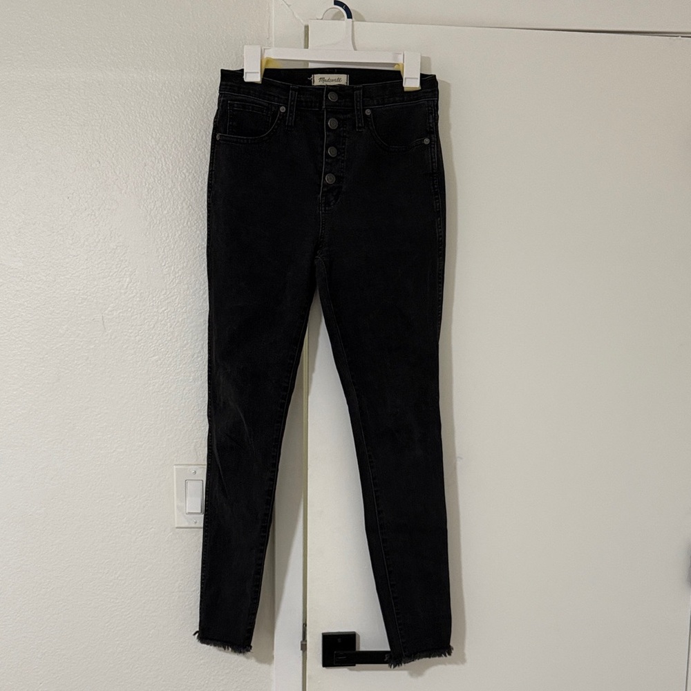 Madewell Black Skinny Jeans